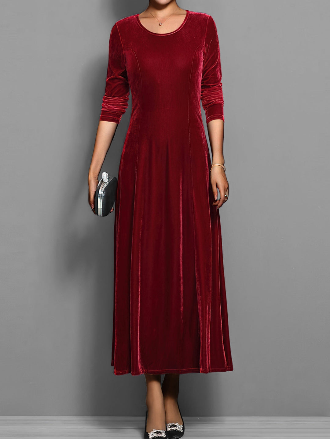 Soft Velvet Dress – Zalumo