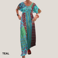 Elegant Paisley Midi Dress – Zalumo