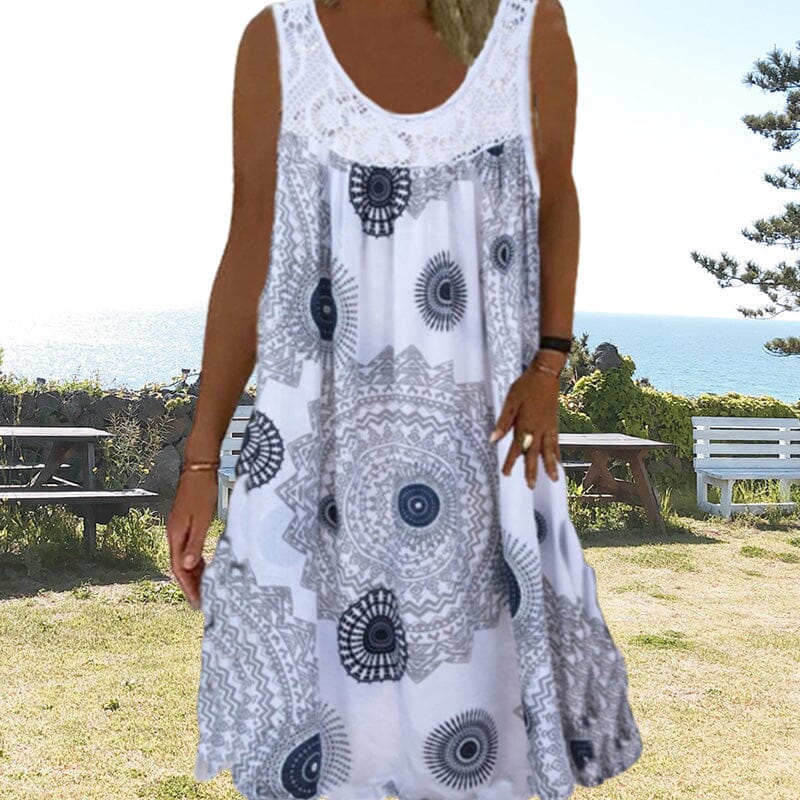 Sleeveless Summer Dress – Zalumo