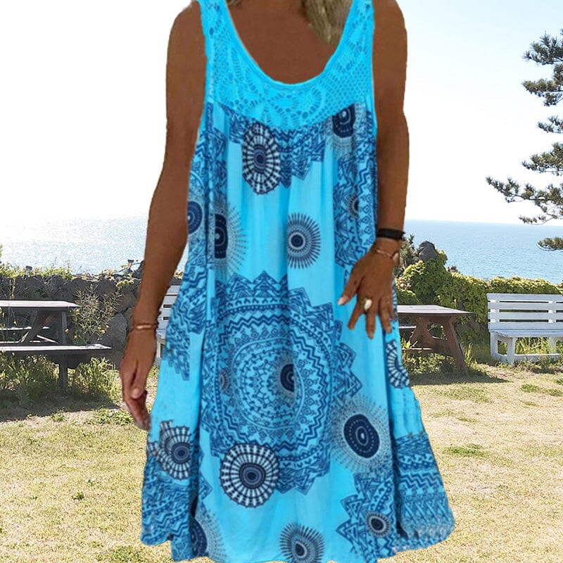 Sleeveless Summer Dress – Zalumo