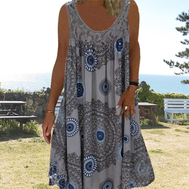 Sleeveless Summer Dress – Zalumo