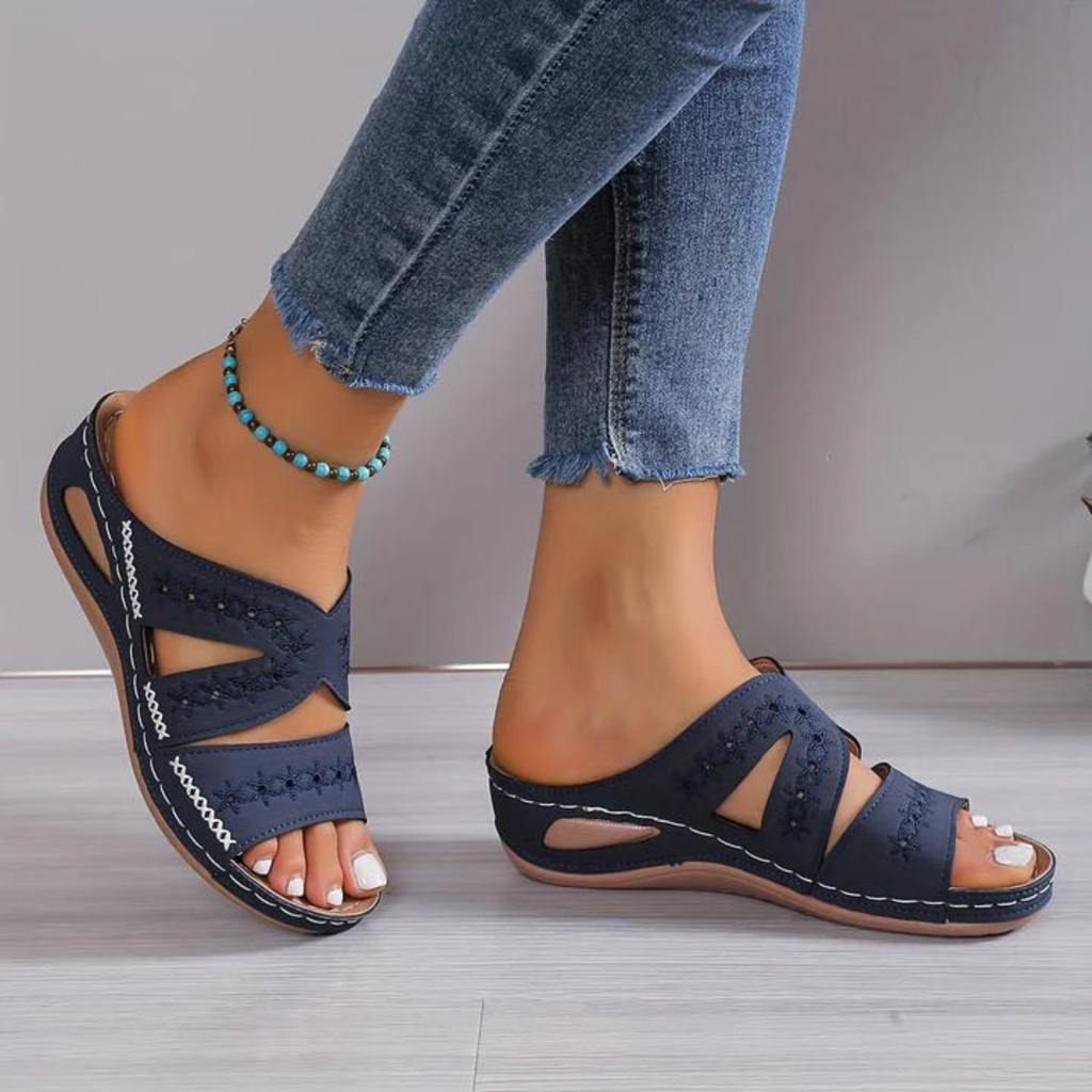 Women's Orthopedic Cushioned Sandals – Zalumo