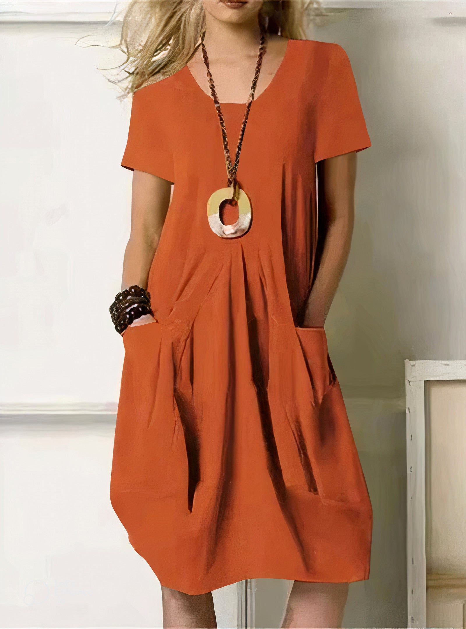 Relaxed Fit Dress – Zalumo