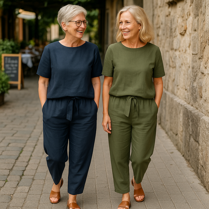 Elegant Women’s Summer 2-Piece Set – Zalumo