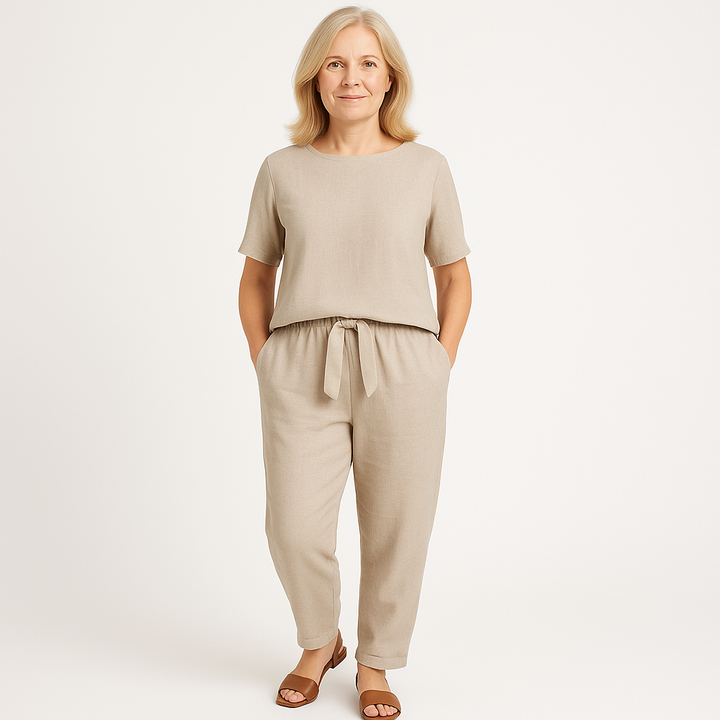 Elegant Women’s Summer 2-Piece Set – Zalumo