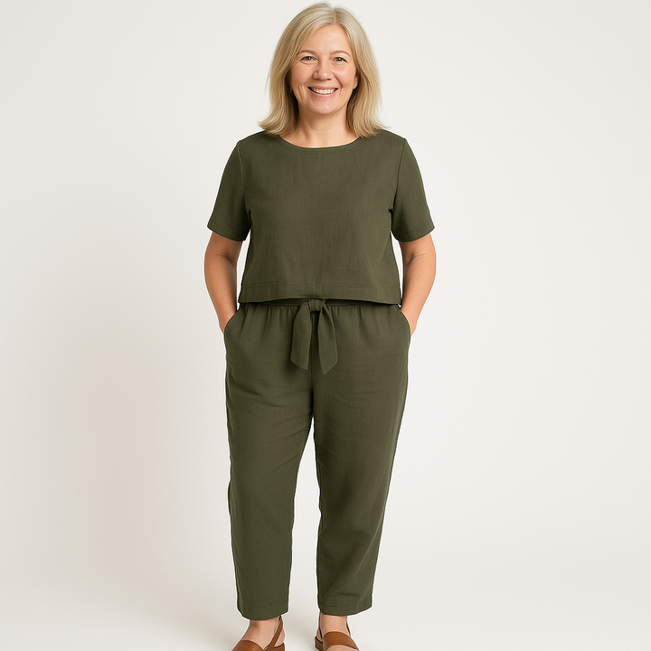 Elegant Women’s Summer 2-Piece Set – Zalumo