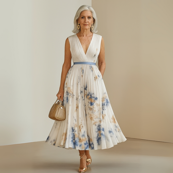 Flowy Sleeveless Summer Maxi Dress – Zalumo