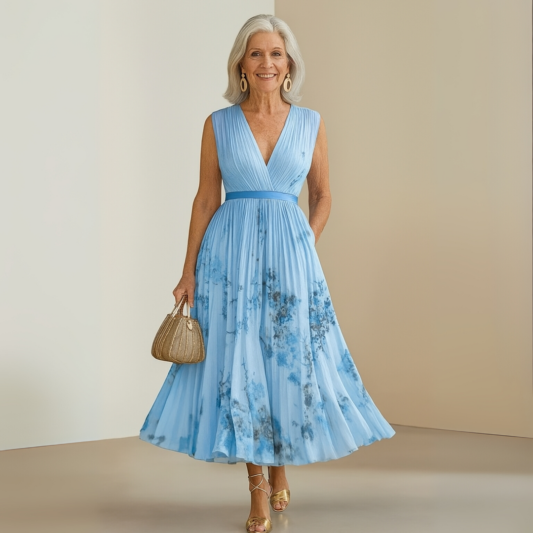 Flowy Sleeveless Summer Maxi Dress – Zalumo