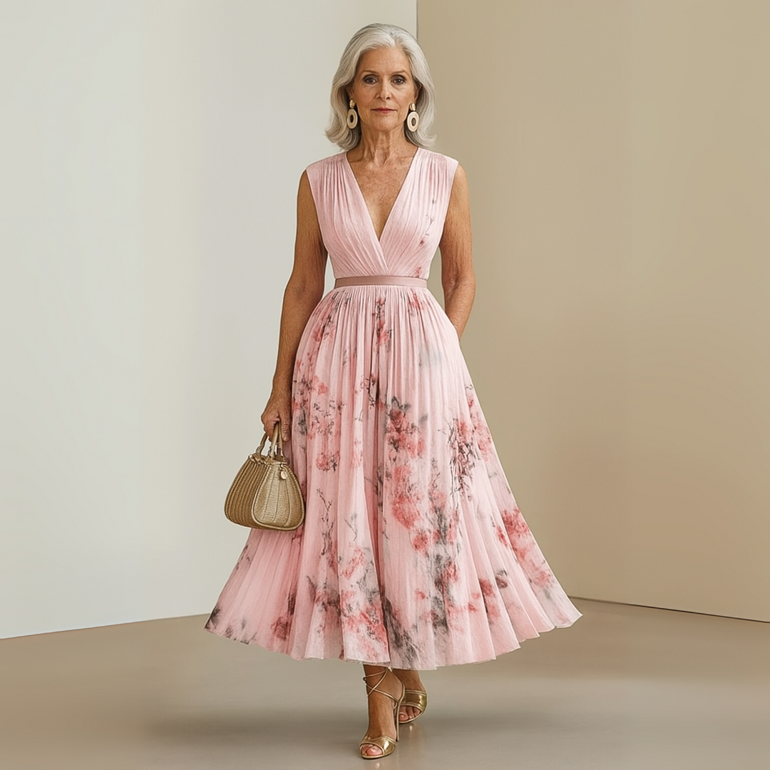 Flowy Sleeveless Summer Maxi Dress – Zalumo