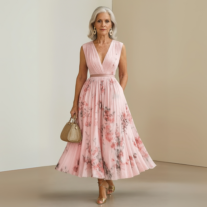 Flowy Sleeveless Summer Maxi Dress – Zalumo