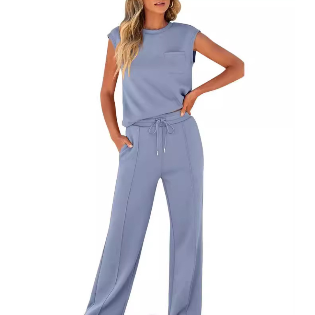 Casual Summer Soft Lounge Co-Ord – Zalumo