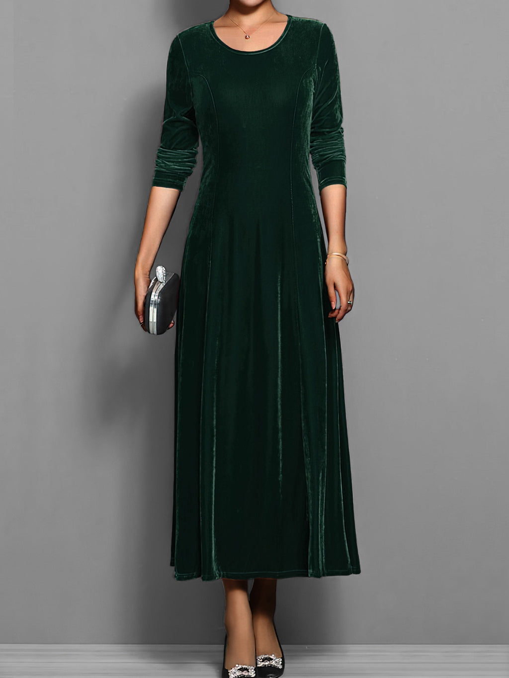 Soft Velvet Dress – Zalumo