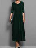 Soft Velvet Dress – Zalumo