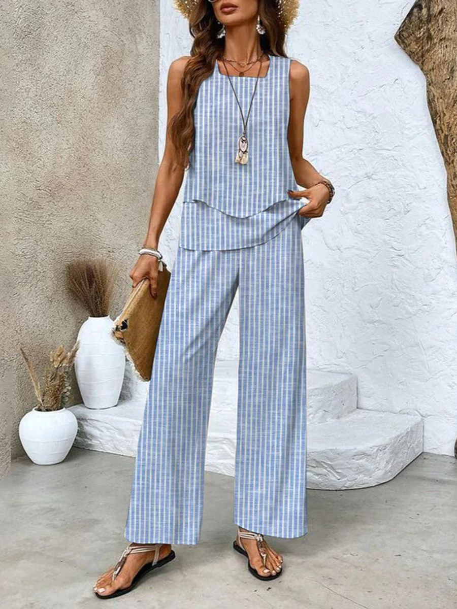 Chic Two-Piece Ensemble – Zalumo