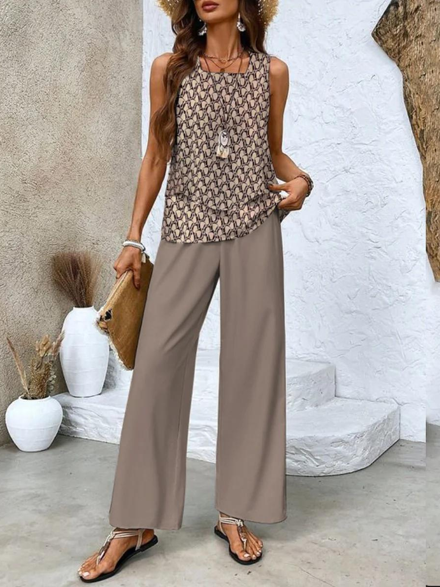 Chic Two-Piece Ensemble – Zalumo