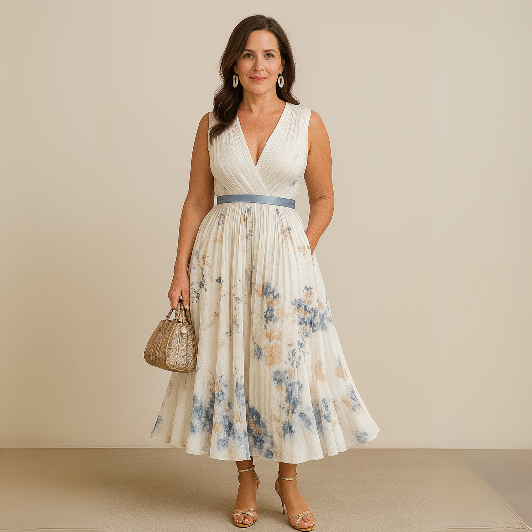 Flowy Sleeveless Summer Maxi Dress – Zalumo