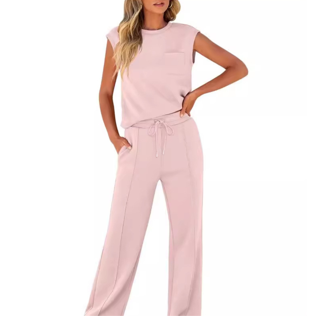 Casual Summer Soft Lounge Co-Ord – Zalumo