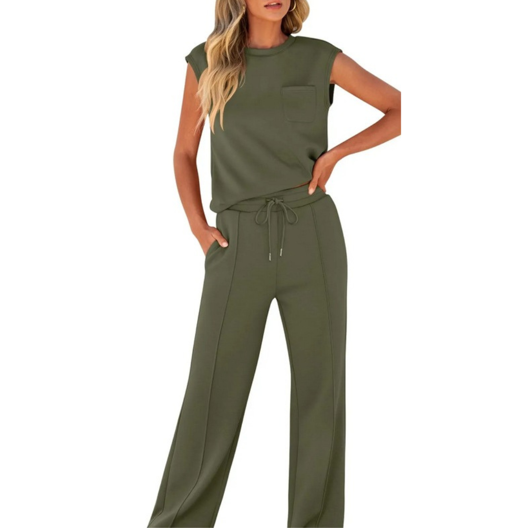 Casual Summer Soft Lounge Co-Ord – Zalumo