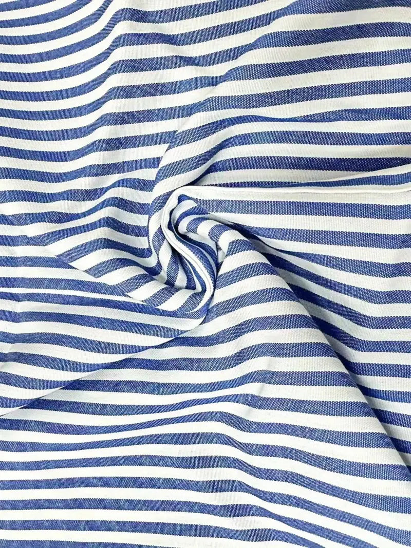 Stylish Striped Summer Dress with Pockets – Zalumo