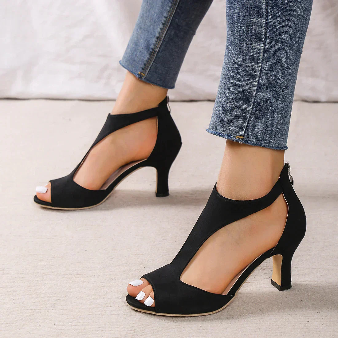 Women's Orthopedic Low Heel Sandals – Zalumo