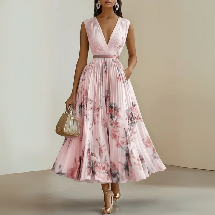 Flowy Sleeveless Summer Maxi Dress – Zalumo
