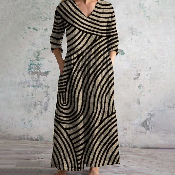 Vintage Striped dress – Zalumo