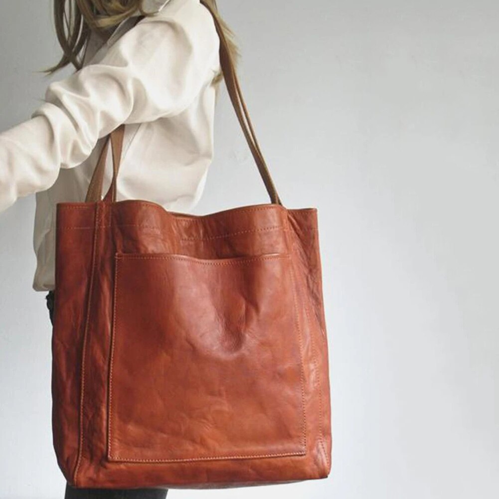 Elegant Leather Bag with Style – Zalumo
