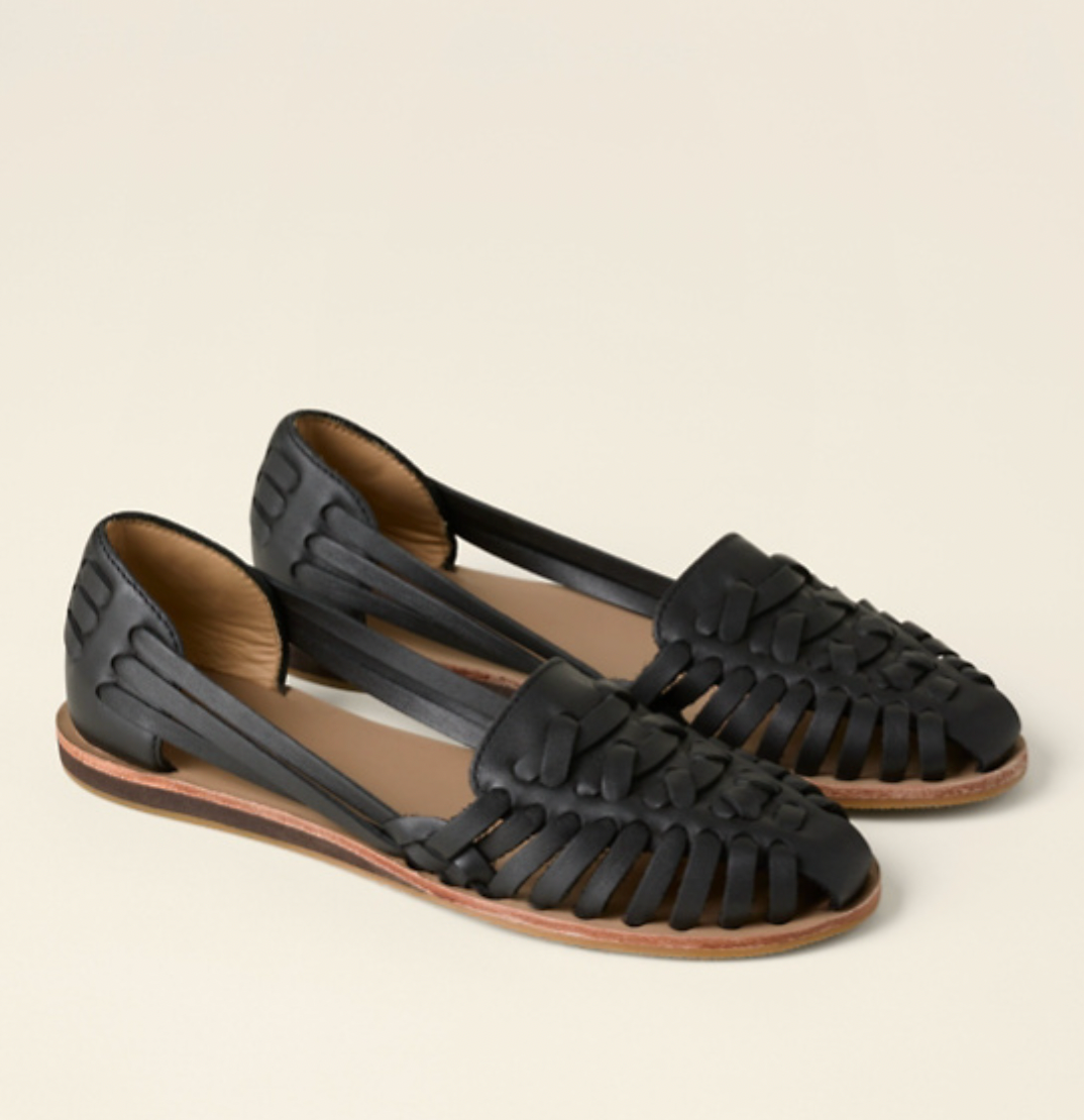 Women's Woven Flat Buckle Sandals – Zalumo
