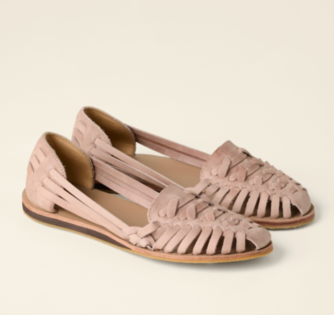 Women's Woven Flat Buckle Sandals – Zalumo