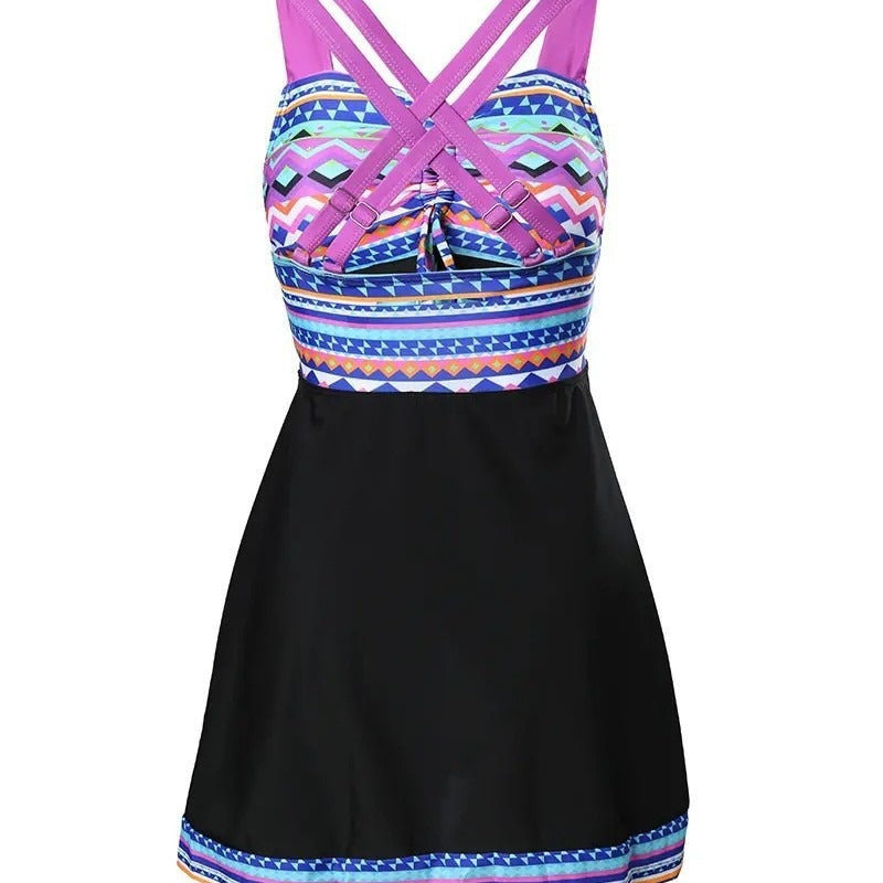 Chic Patterned Swimwear – Zalumo