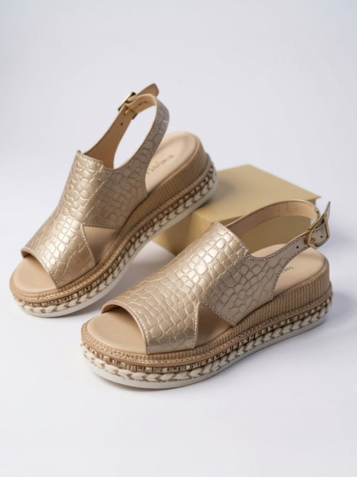 Women's Platform Cushioned Sandals – Zalumo