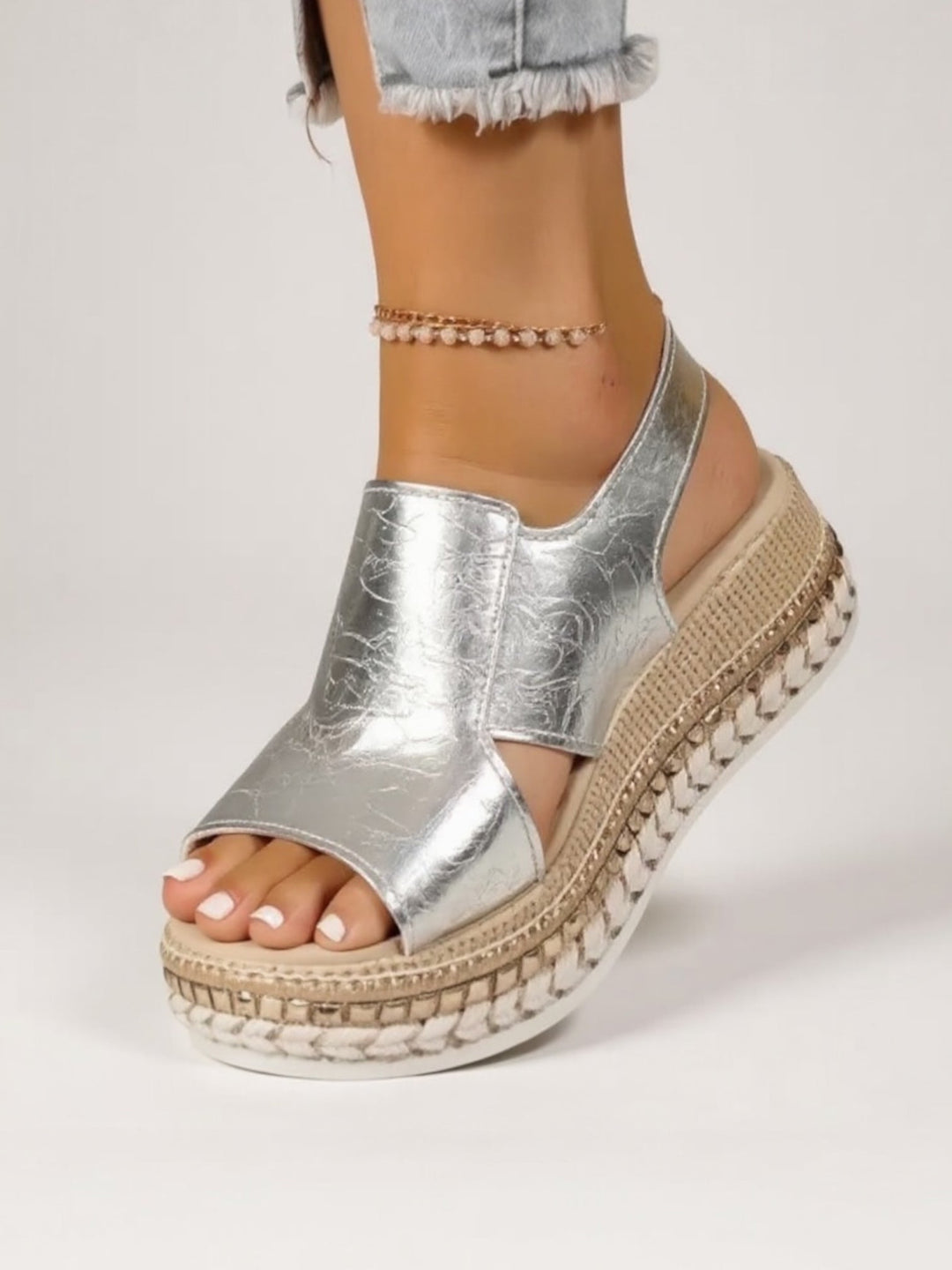 Women's Platform Cushioned Sandals – Zalumo