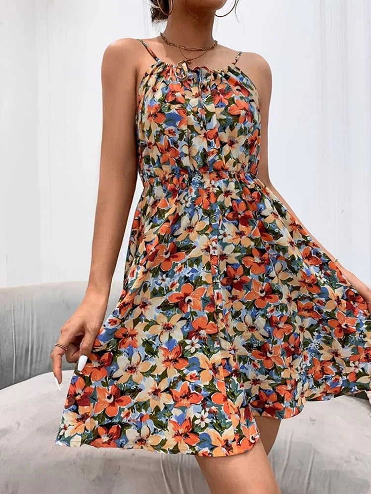 Effortless Floral Summer Dress – Zalumo