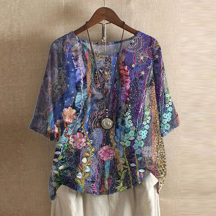 Retro-Inspired Blouse – Zalumo