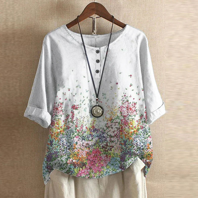 Retro-Inspired Blouse – Zalumo