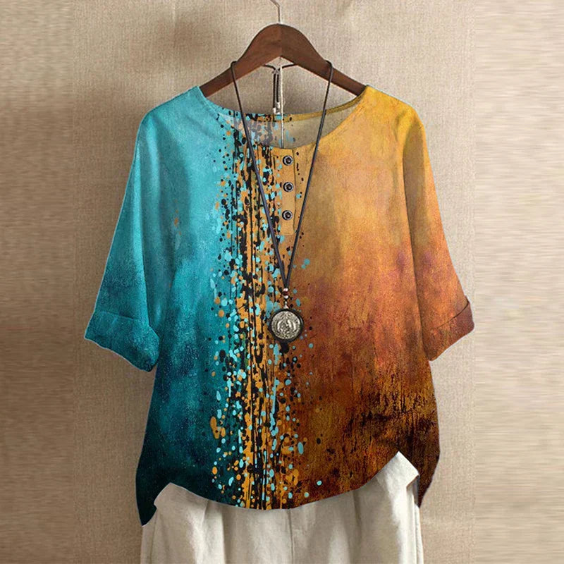 Retro-Inspired Blouse – Zalumo