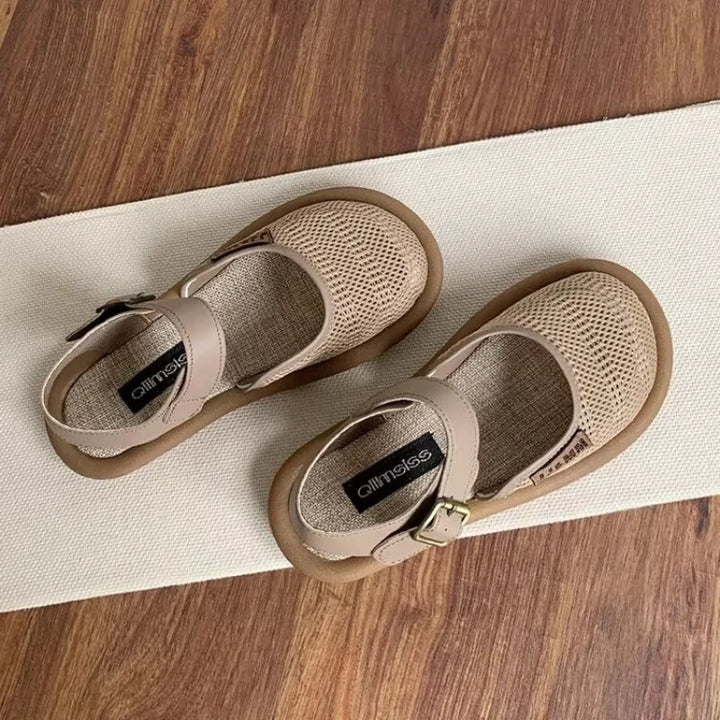 Women's Cushioned Adjustable Sandals Wide Fit – Zalumo