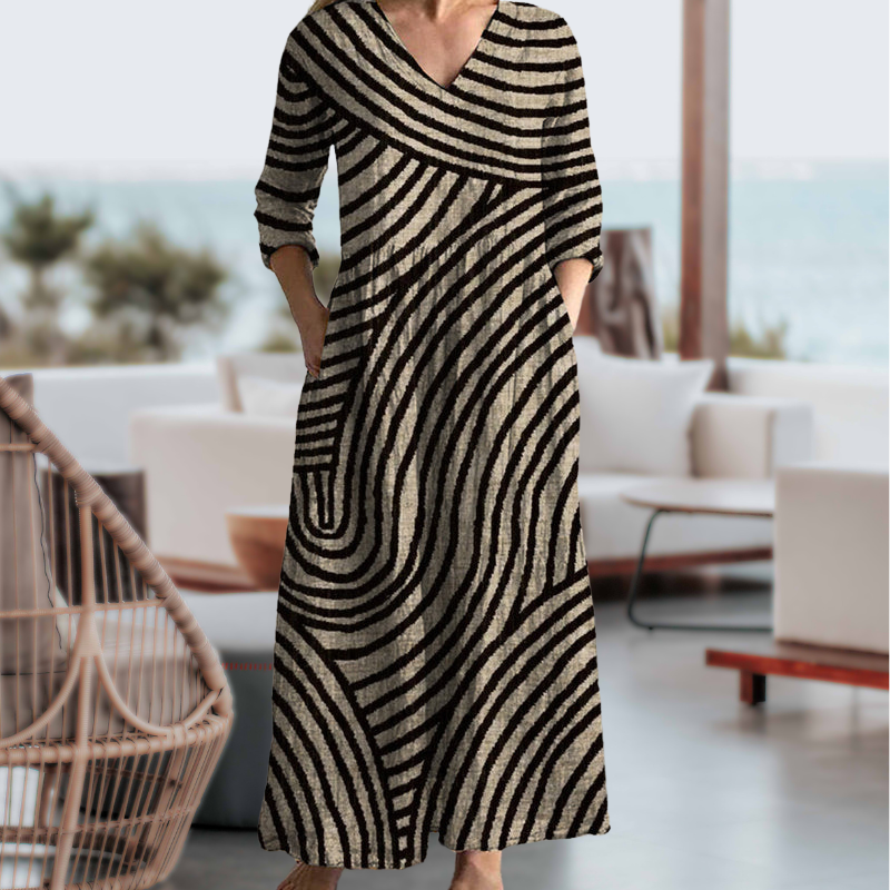 Vintage Striped dress – Zalumo