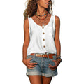Casual Sleeveless Top with Loose Fit – Zalumo