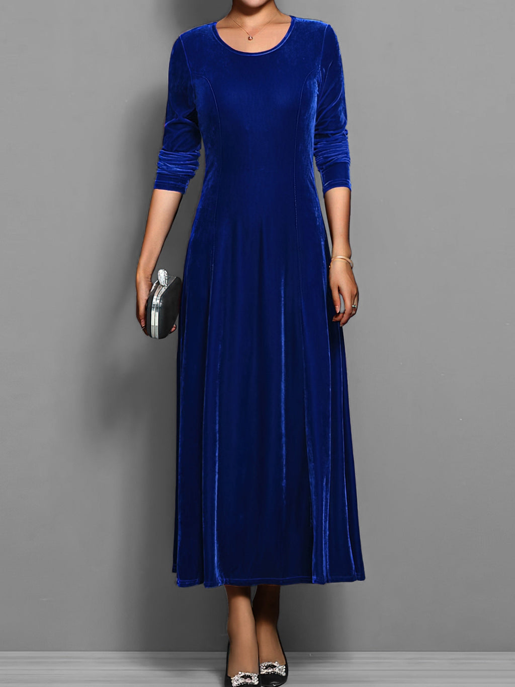 Soft Velvet Dress – Zalumo