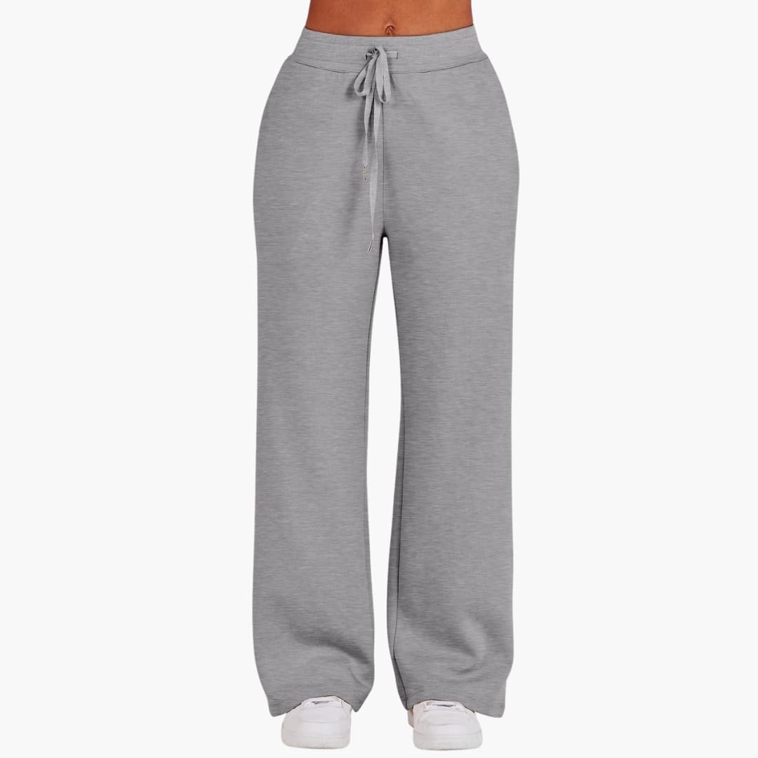 Women's Half Zip Wide Leg Lounge Set – Zalumo