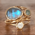 Crystal Gold Ring – Zalumo