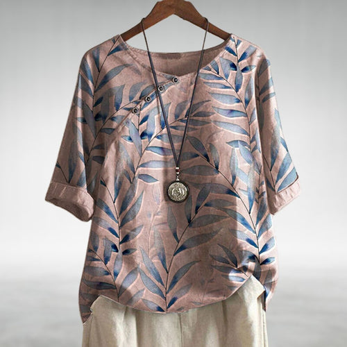Chic Blouse with a Playful Flair – Zalumo