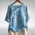 Chic Blouse with a Playful Flair – Zalumo