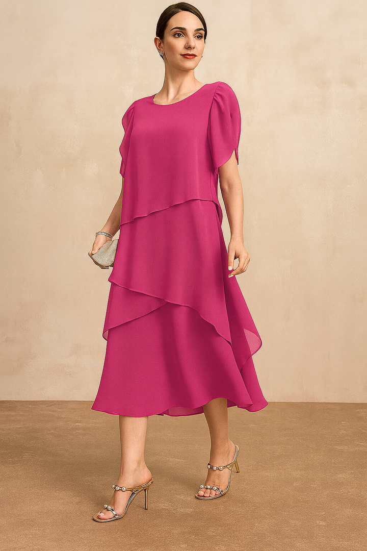 Classic Chiffon Dress – Zalumo