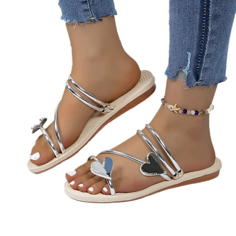 Women's Rhinestone Sandals – Zalumo