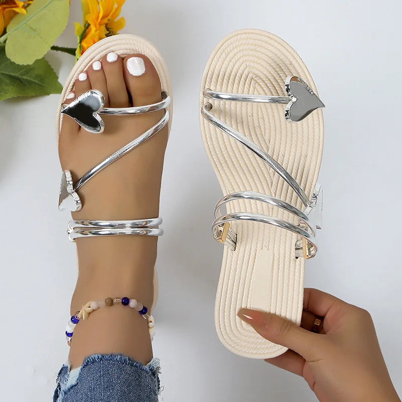 Women's Rhinestone Sandals – Zalumo