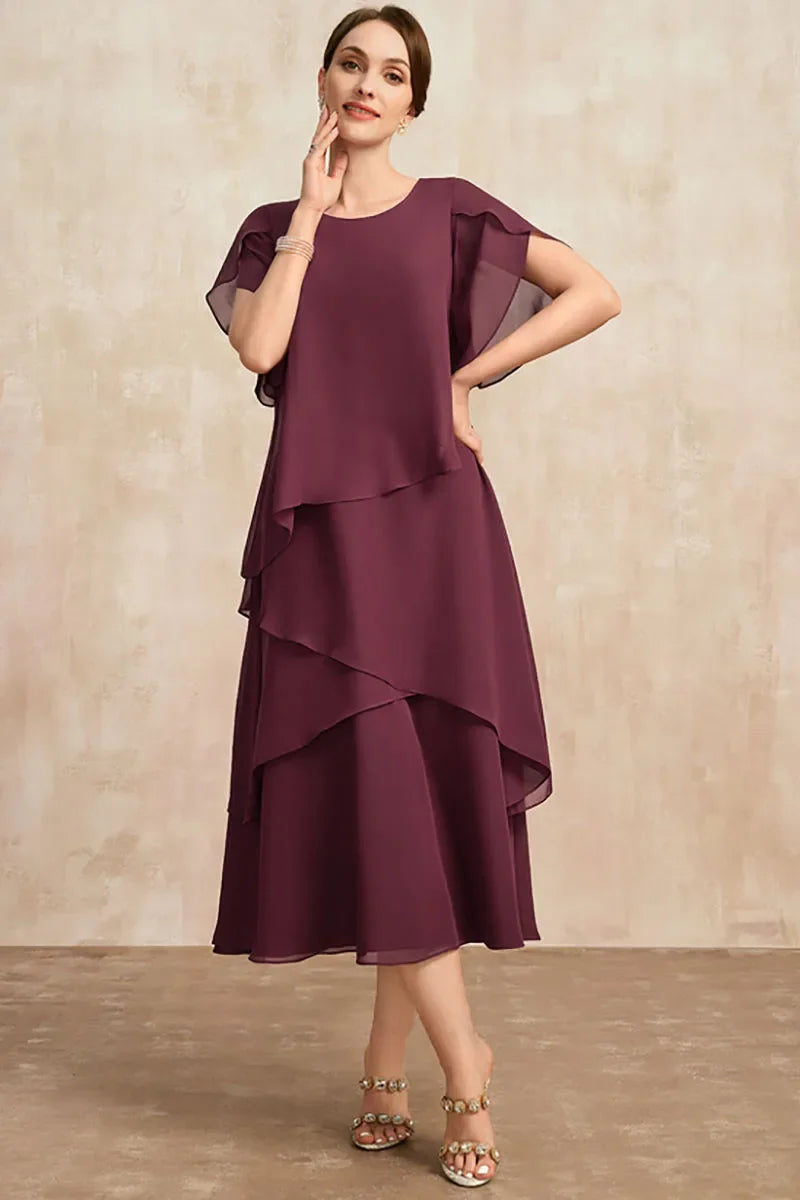 Classic Chiffon Dress – Zalumo