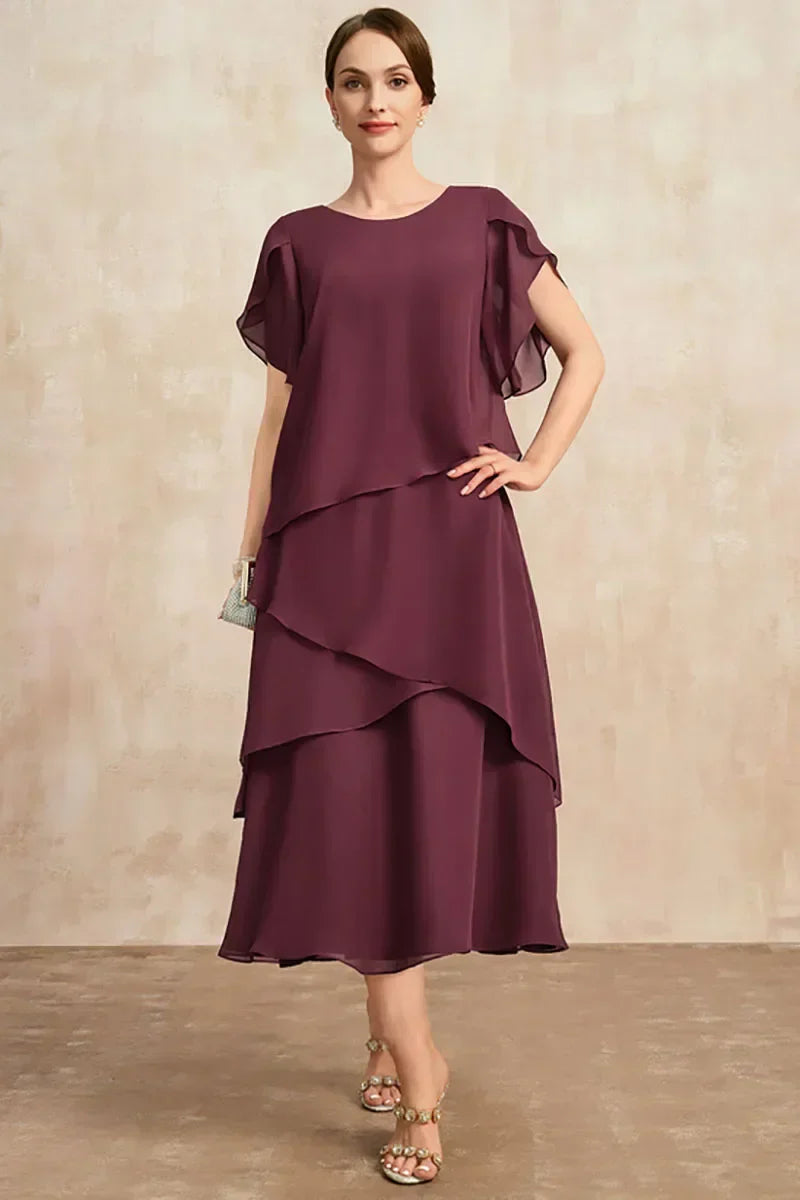 Classic Chiffon Dress – Zalumo