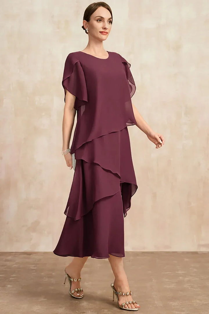 Classic Chiffon Dress – Zalumo
